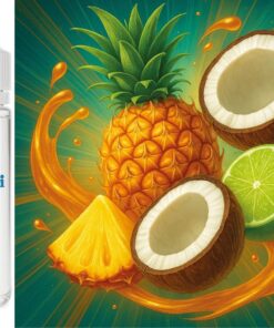 Tropical Lumina - Ananas-Kokos-Limette Aroma Konzentrat - Vegan - Sasami - 100ml