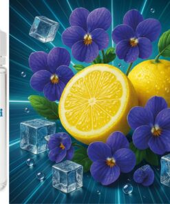 Violet Citrus Ice - Zitrone Veilchen Ice Aroma Konzentrat - Vegan - Sasami - 100ml