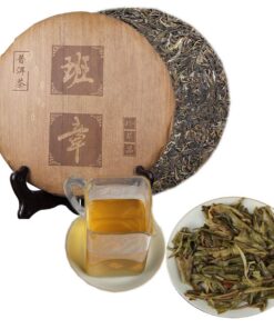 Chinesischer Pu'er Tee 357g （0.787LB） Roher Puer Tee Grüner Tee Schatzsammlung Banzhang Alter Pu-erh Tee Alter Baum Pu erh Tee Gesundheitswesen Pu er Tee