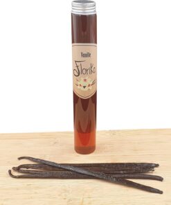 Vanilleextrakt Florika Vanille 100 ml Gourmet Qualität 38%vol. - 100% natürlich, ohne Zuckerzusatz