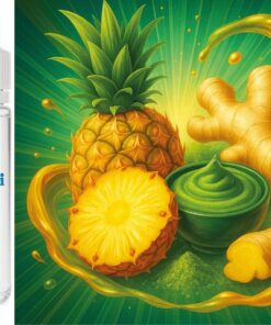 Zen Pineapple - Ananas-Matcha-Ingwer Aroma Konzentrat - Vegan - Sasami - 10ml