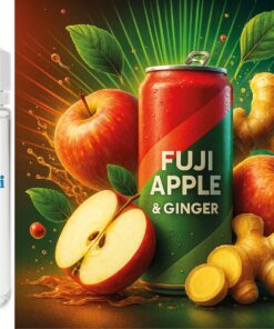 Energy Drink Fuji-Apfel & Ingwer Aroma Konzentrat - Vegan - Sasami - 10ml