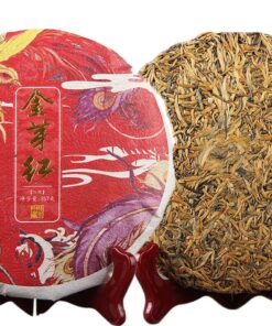 Honig duftende Golden Bud Yunnan Reiner Dianhong Schwarzteekuchen Dian Hong Tee 357g