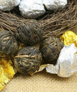 2017 Handgemachte Drachenperle Yiwu Alter Baum Materialien Roh Puerh Tuocha Shen Puer (100g)