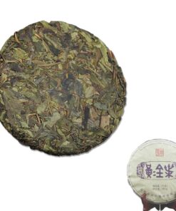 357g Yunnan Sieben-Samen-Kuchen Isländischer Alter Baum Tee Mengku Pu'er Tee Cha Tee