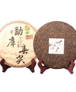 Gereifter Fermentierter Yunnan Menghu Frühlingstee, 357g Reifer Tee Fester Tee Mit Hohem Duft