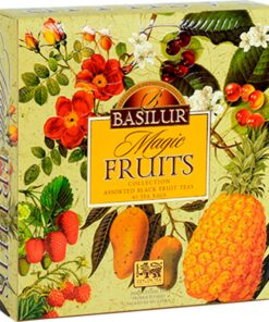 BASILUR Magic Fruits Assorted Gift Box Schwarzer Tee 40x2g
