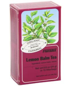 Floradix Lemon Balm Organic Herbal Tee 15 Beutel (Packung von 2)