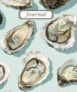 Oyster Journal: Coastal Seashell Writing Notebook: 100 Blank Lined Pages | 6x9 inches | Personalized First Page | Coastal Oyster Design | Gift for Seafood Lovers and Ocean-Inspired Reflection