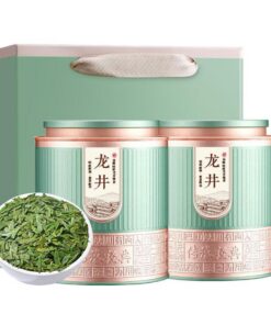Premium Grüner Tee - Frischer Und Duftender Frühlingstee Mit Altem Baum Longjing Tee 200g (100g*2)