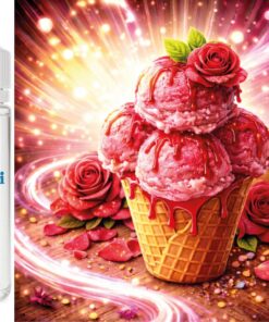 Rosen Eiscreme Aroma Konzentrat - Vegan - Sasami - 100ml