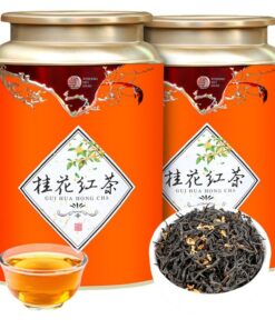 Lapsang Souchong Osmanthus Schwarzer Tee Aus Wuyishan, China- 300g (150g * 2) Reichhaltiges Aroma Loser Blatt-Tee