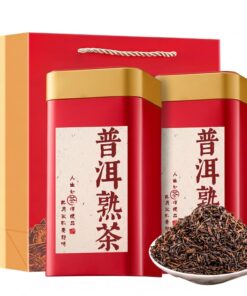 Traditionelle Handwerkskunst Pu'er Reifer Loser Tee, Stark Duftender Zitrus-Pu'er-Tee 250g*2
