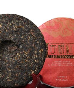 Roter Tee Big Leaf Tea 357g Schwarzer Tee Kuchen Alter Baum Chinesische Gesundheit Grüne Nahrung