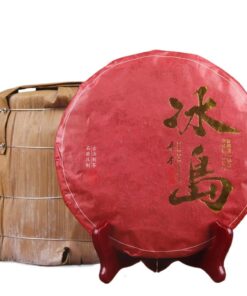 Island Qiaomu Reifer Teekuchen, Rein Süß, Mengku Material Pu'er Teekuchen 357g Gealtert Fermentiert
