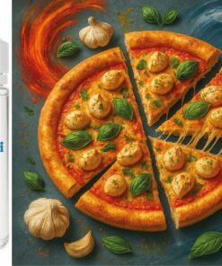 Pizza Knoblauch - Pizzabrot Aroma Konzentrat - Vegan - Sasami - 100ml
