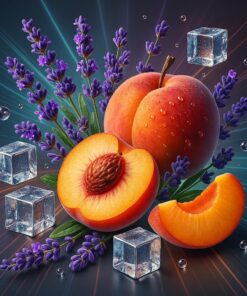 Lavender Peach Silk Ice - Lavendel Pfirsich Ice Aroma Konzentrat - Vegan - Sasami - 10ml