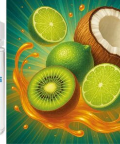 Kiwi Cascade - Kiwi-Limette-Kokosnuss Aroma Konzentrat - Vegan - Sasami - 100ml