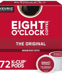 Eight O'Clock Coffee The Original, Keurig K-Cups, 72 Count