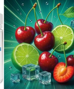Red Frost Fusion - Kirsche Limette Ice Aroma Konzentrat - Vegan - Sasami - 10ml