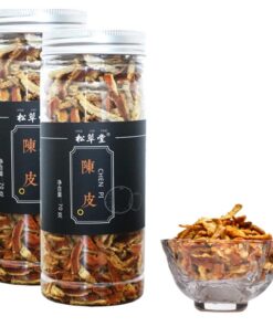 HQZMCTE Kräutertee Xinhui Chen Pi Tee 2,46oz / 70g Getrocknete Orangenschale Zerkleinert Chen Pi