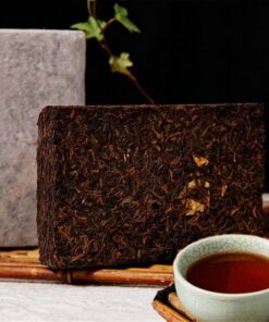 200 g Erstklassiger alter Pu-erh-Tee Yunnan-Tee Gekochter Puerh-Schwarztee-Ziegeltee