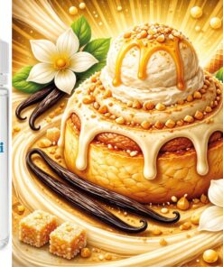Zimtschnecke - Vanilla Ice Cream Aroma Konzentrat - Vegan - Sasami - 100ml