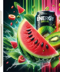 Energy Drink Watermelon Kiwi Aroma Konzentrat - Vegan - Sasami - 100ml