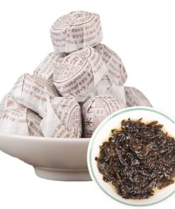 100g Yunnan Puerh Tee Klebriger Reisgeschmack Puerh Tuocha Schwarzer Tee Reifer Puerh Tee