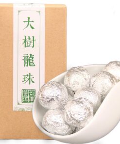 Yunnan Großer Baum Drachenperle Pu-erh Tee, Goldene Knospe Tuo Tee, Rohtee 170g Ohne Zusatzstoffe