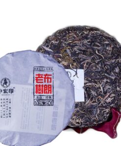 Besonderes Geschenk Pu'er Tee Roher Tee Menghai Alter Baum Pu'er Braune Kamelie Yunnan 357g