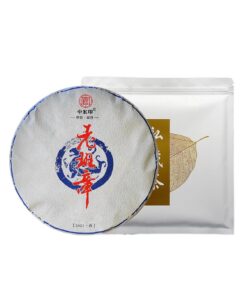 Lao Banzhang Roher Pu'er-Tee, Ein Schatz Des Tees 357g Frühlingstee-Kuchen Von Alten Bäumen Im Bulang-Berg
