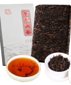 Chinesischer Pu'er Tee 1000g （2.2LB） Reifer Puer Tee Schwarzer Tee Handgebauter Ziegeltee Gekochter Tee Alte Bäume Pu Erh Tee Gesundheitswesen Pu er Tee