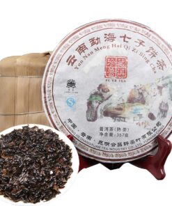 357g Chinesischer Pu-Erh Tee Yunnan PuErh Tea Schwarzer Pu'er Reifer Puer Tea Chinesischer Shu Cha Te Alte Methode Gereifter Loser Pu-Erh Gekochter Pu'Erh Tee Gekochter cha