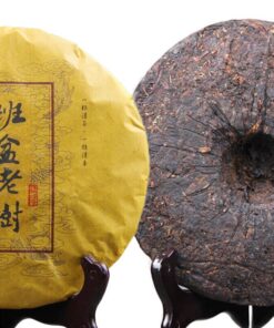 HELLOYOUNG Schwarzer Tee 357g Puerh Tee Yunnan Banpen Alter Baum 2006 Shu Puer Tee
