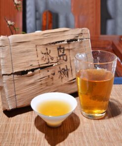 Chinesischer Pu'er Tee 1000g （2,2LB） Roher Puer Tee Grüner Tee Bingdao Alter Baumtee Ziegeltee Alter Pu-Erh-Tee Alte Bäume Pu Erh-Tee Gesundheitswesen Pu er-Tee