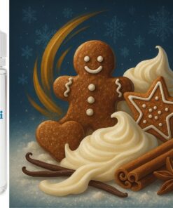 GingerVan Cream - Lebkuchen Vanille Cream Aroma Konzentrat - Vegan - Sasami - 10ml