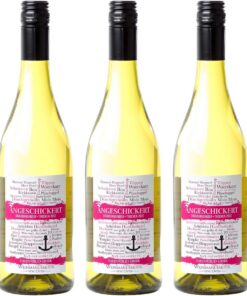 Weinmanufaktur von Oven Angeschickert Grauburgunder, Feuchtfröhlich Edition, Weißwein, Trocken, 12,5% vol., Rheinhessen