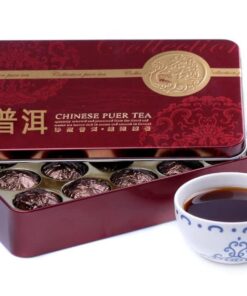 Yunnan Gealterter Puerh Schwarztee, Puerh Reifer Tee 75g Klebriger Duft Mini Tuo Tee