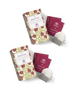 Schwarzer Tee mit Whittard English Rose Rose-Geschmack - 2 x 25 Teebeutel (100 Gramm)