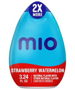 MiO Strawberry Watermelon Liquid Water Enhancer, 2X More, 3.24 Fl Oz Bottle, As Seen on TikTok