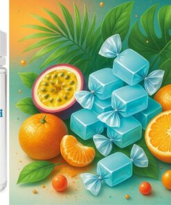 Eisbonbon Passionsfrucht & Mandarine Aroma Konzentrat - Vegan - Sasami - 100ml