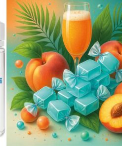Eisbonbon Peach Bellini Aroma Konzentrat - Vegan - Sasami - 10ml
