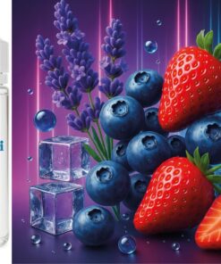 Frozen Lavender Berry - Lavendel Beeren ice Aroma Konzentrat - Vegan - Sasami - 100ml