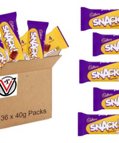 Cadbury Snack Shortcake Schokoladenkekse, 36 x 40 g