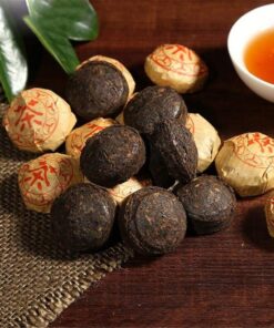 250g Schwarzer Tee Puerh Tuo Tee Mini Ball Yunnan Gekochter Pu-Erh Tee Bio Gesund