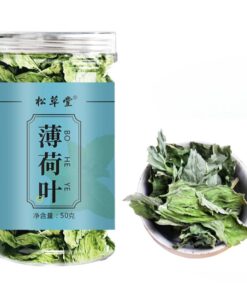 Natürlicher Premium-Kräutertee-Gesundheitstee Pfefferminzblättertee Frische getrocknete Spearmintblätter 50g / 1,76oz