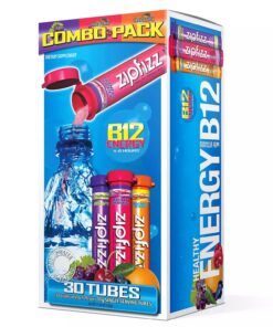 Zipfizz Healthy Energy Drink Mix, Variety Pack, 30-count