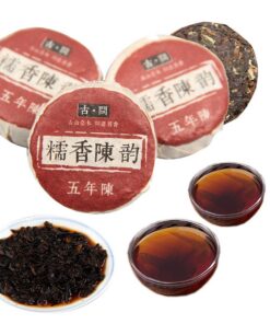 Reifer Pu-erh Tuo Tea Fermentierter Tee Klebreis Duftender schwarzer Tee Alter Puer-Tee