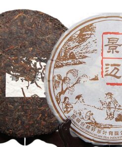 Schwarzer Tee Erstklassiger gekochter Puerh-Tee Jingmai Mountain Reifer Teekuchen 357g Natürlich